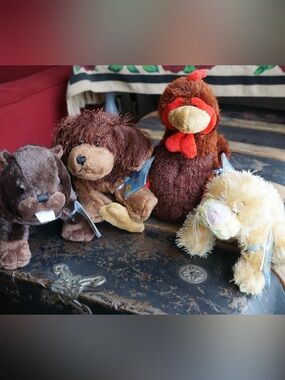 NEW with tags and codes ganz webkinz stuffed animals